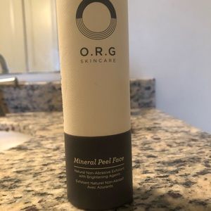 O.R.G mineral face peel